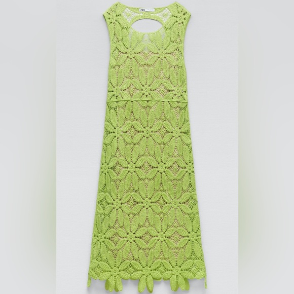 ZARA KNIT DRESS - Picture 6 of 9